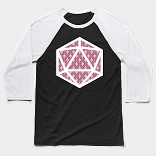 D20 Decal Badge - Resting in Town Baseball T-Shirt